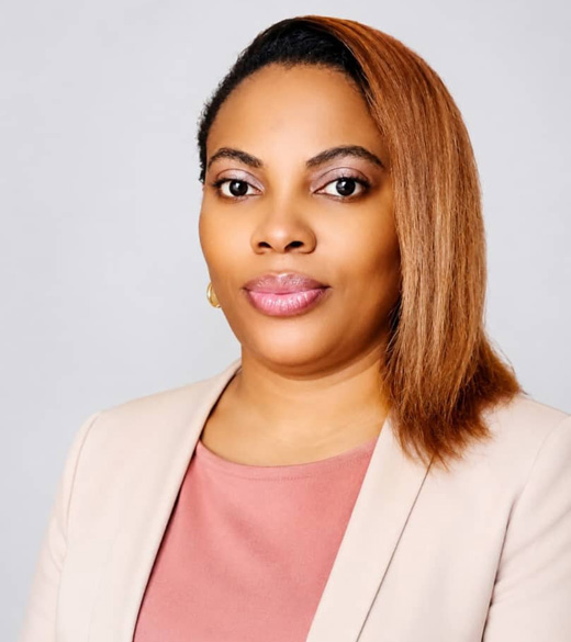 VP Affaires sociales: Lydienne METUGE